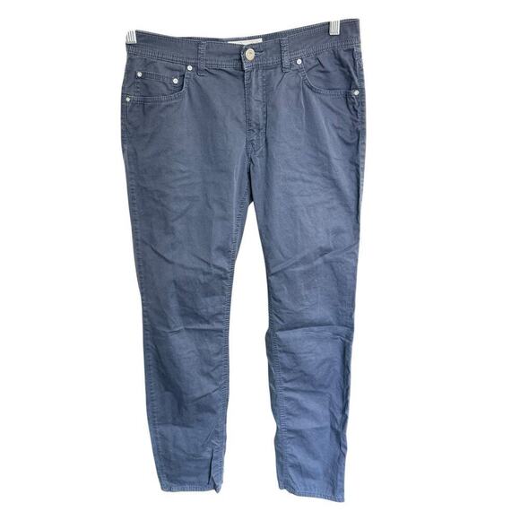 Brax Pants Men's Ultralight Cooper Blue 32/30 Stretch Career Preppy Prep Casual - Picture 1 of 11